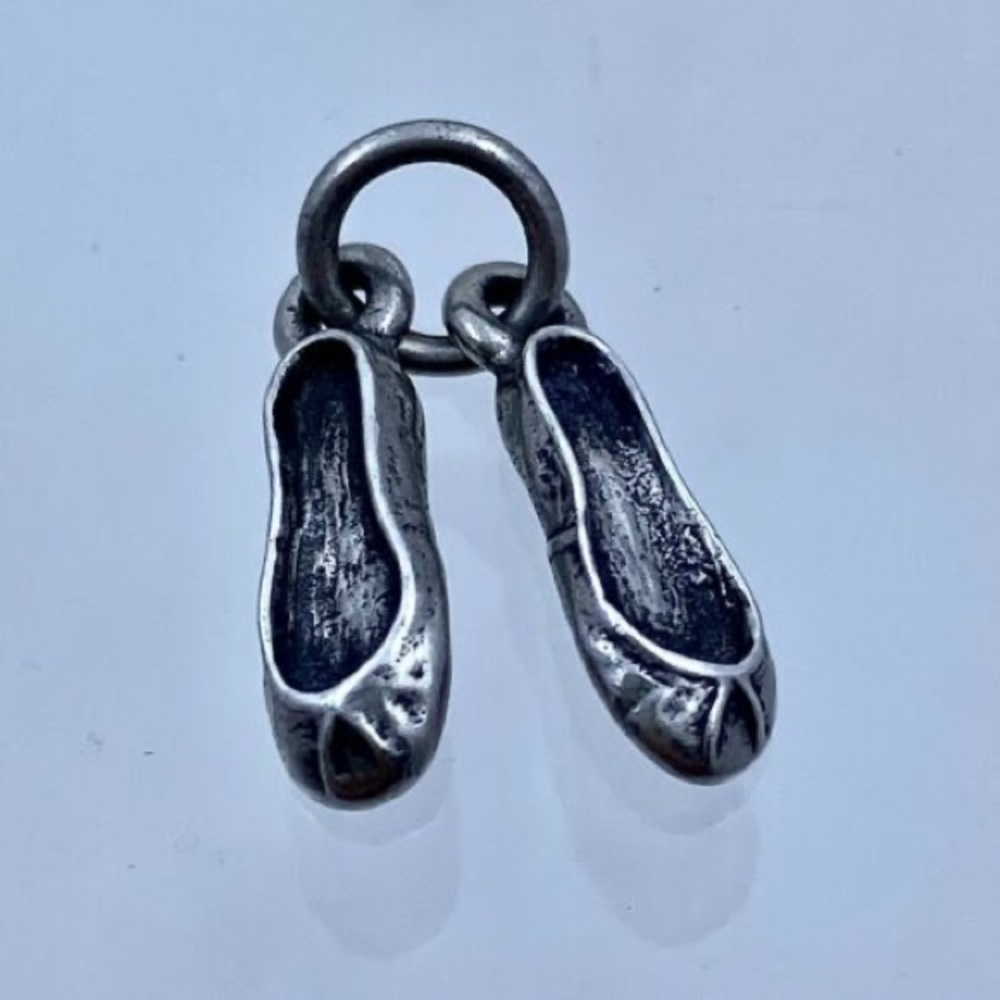 James Avery Retired Ballet Shoes Charm